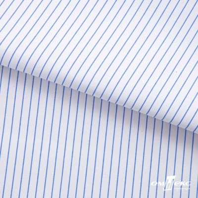 Ткань сорочечная Ронда, 115 г/м2, 58% пэ,42% хл, шир.150 см, цв.3-голубая, (арт.114) - купить в Керчи. Цена 306.69 руб.