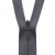 Молния потайная Т3 301, 50 см, хлопок, цвет т.серый - купить в Керчи. Цена: 8.62 руб.