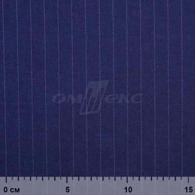 Костюмная ткань "Жаклин", 188 гр/м2, шир. 150 см, цвет тёмно-синий - купить в Керчи. Цена 426.49 руб.