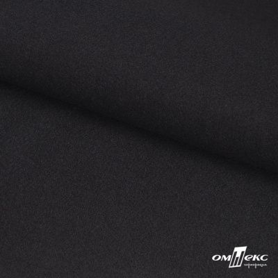 Трикотажное полотно "Монне" 100% полиэстр, 152см, 350 г/м2, чёрный, м - купить в Керчи. Цена 385 руб.