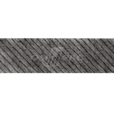 KQ217N -прок.лента нитепрошивная по косой 15мм графит 100м - купить в Керчи. Цена: 2.24 руб.