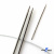 Спицы для вязания металлические d-2.5 мм круговые на тросике 53 см - купить в Керчи. Цена: 53.90 руб.