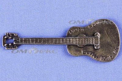 Декоративный элемент для творчества из металла "Гитара"  - купить в Керчи. Цена: 19.99 руб.