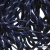 Шнурки #107-19, круглые 130 см, двухцветные цв.тём.синий/белый - купить в Керчи. Цена: 22.14 руб.