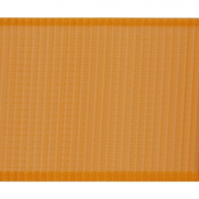 Лента капроновая "Гофре", шир. 110 мм/уп. 50 м, цвет оранжевый - купить в Керчи. Цена: 26.93 руб.