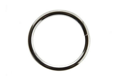 Кольцо металлическое d-3 х 32 мм, цв.-никель - купить в Керчи. Цена: 3.92 руб.
