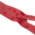 Молния водонепроницаемая PVC Т-7, 90 см, разъемная, цвет (820) красный - купить в Керчи. Цена: 61.18 руб.
