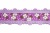 Тесьма декоративная 0385-6169, шир. 25 мм/уп. 22,8+/-1 м, цвет 01-фиолетовый - купить в Керчи. Цена: 387.43 руб.