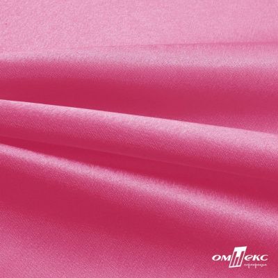 Поли креп-сатин 15-2215, 125 (+/-5) гр/м2, шир.150см, цвет розовый - купить в Керчи. Цена 155.57 руб.