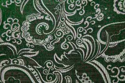Ткань костюмная жаккард, 135 гр/м2, шир.150см, цвет зелёный№4 - купить в Керчи. Цена 441.94 руб.