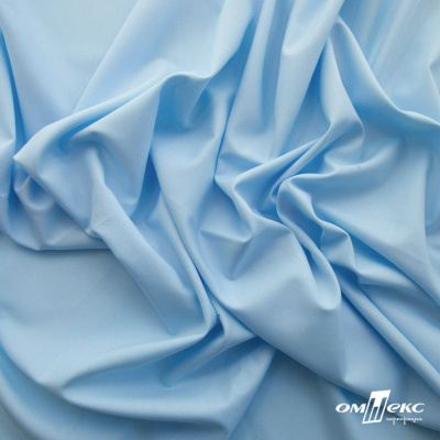 Ткань сорочечная Илер 100%полиэстр, 120 г/м2 ш.150 см, цв.голубой - купить в Керчи. Цена 290.24 руб.