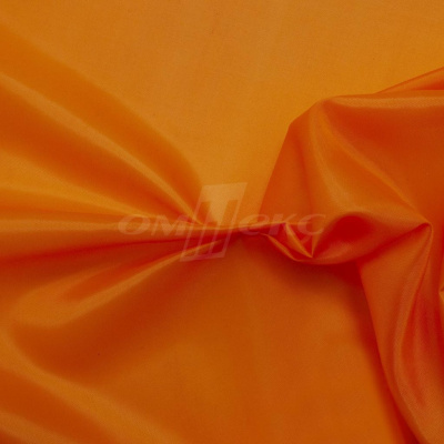 Ткань  подкладочная, Таффета 170Т цвет оранжевый 021С, шир. 150 см - купить в Керчи. Цена 43.06 руб.