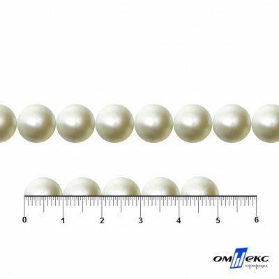 0404-5146В-Полубусины пластиковые круглые "ОмТекс", 10 мм, (уп.50гр=175+/-3шт), цв.065-молочный - купить в Керчи. Цена: 63.46 руб.