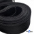 Регилиновая лента мягкая, пластик, шир.40мм, (уп.22+/-0,5м), цв.- черный - купить в Керчи. Цена: 294 руб.