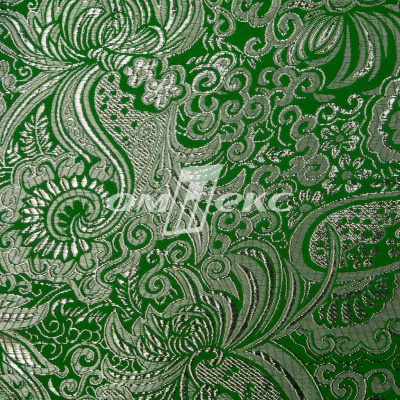 Ткань костюмная жаккард №4, 140 гр/м2, шир.150см, цвет зелёный - купить в Керчи. Цена 383.29 руб.