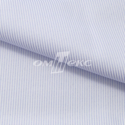 Ткань сорочечная Пула, 115 г/м2, 58% пэ,42% хл, шир.150 см, цв.1-голубой, (арт.107) - купить в Керчи. Цена 306.69 руб.