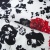 Плательная ткань "Фламенко" 22.1, 80 гр/м2, шир.150 см, принт растительный - купить в Керчи. Цена 239.03 руб.