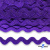 Тесьма вьюнчик 0381-0050, 5 мм/упак.33+/-1м, цвет 9530-фиолетовый - купить в Керчи. Цена: 107.26 руб.
