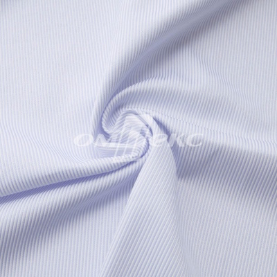 Ткань сорочечная Пула, 115 г/м2, 58% пэ,42% хл, шир.150 см, цв.1-голубой, (арт.107) - купить в Керчи. Цена 306.69 руб.
