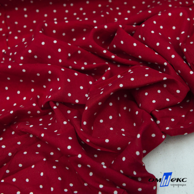 Ткань плательная "Вискоза принт"  100% вискоза, 95 г/м2, шир.145 см Цвет 2/red - купить в Керчи. Цена 297 руб.