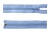 Спиральная молния Т5 351, 75 см, автомат, цвет св.голубой - купить в Керчи. Цена: 16.28 руб.