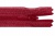 Молния потайная Т3 527, 50 см, капрон, цвет св.бордо - купить в Керчи. Цена: 8.62 руб.