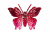 Бабочка декоративная пластиковая #10 - купить в Керчи. Цена: 7.09 руб.