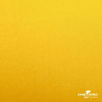 Поли креп-сатин 13-0859, 125 (+/-5) гр/м2, шир.150см, цвет жёлтый - купить в Керчи. Цена 155.57 руб.