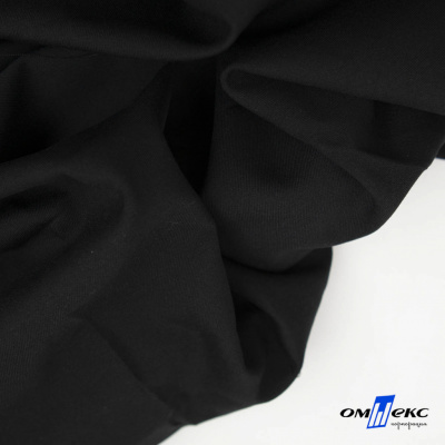 Ткань костюмная "Матте" 80% P, 16% R, 4% S, 170 г/м2, шир.150 см, цв-черный #1 - купить в Керчи. Цена 372.90 руб.