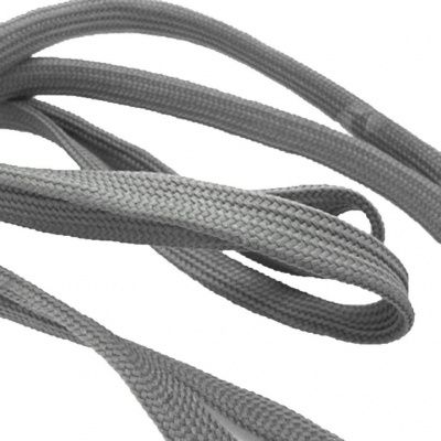 Шнурки т.5 80 см серый - купить в Керчи. Цена: 16.76 руб.