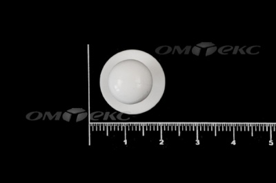 Пуговица поварская "Пукля", 10 мм, цвет белый - купить в Керчи. Цена: 2.28 руб.