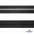 Рулонная молния с покрытием PVC спираль тип 3 (упак.270м) -черная с полосой СВО - купить в Керчи. Цена: 12.74 руб.