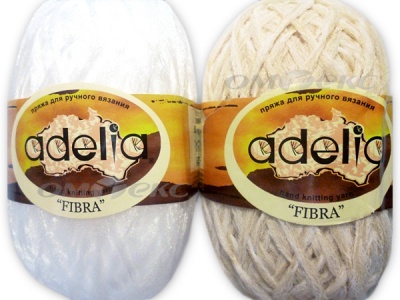 Пряжа Adelia "Fibra", полиэстер 100%, 50 гр/200 м - купить в Керчи. Цена: 34.67 руб.