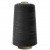 Швейные нитки (армированные) 28S/2, нам. 2 500 м, цвет чёрный - купить в Керчи. Цена: 139.91 руб.