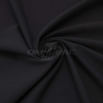 Ткань костюмная "Меган", 78%P 18%R 4%S, 205 г/м2 ш.150 см, цв-черный (Black) - купить в Керчи. Цена 392.32 руб.