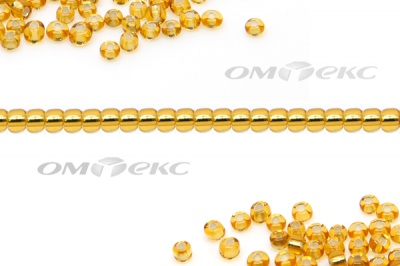 Бисер (SL) 11/0 ( упак.100 гр) цв.22 - золото - купить в Керчи. Цена: 53.34 руб.