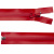 Молния водонепроницаемая PVC Т-7, 60 см, разъемная, цвет (820) красный - купить в Керчи. Цена: 49.39 руб.