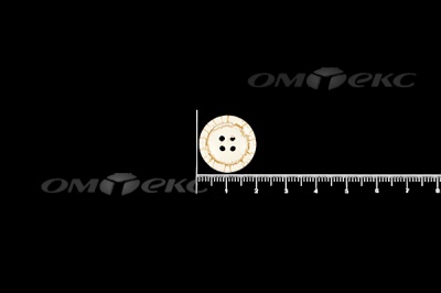 Пуговица деревянная круглая №33 (18мм) - купить в Керчи. Цена: 2.55 руб.