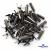 06032-Наконечник для шнура металл, отв. 4 мм, цв. тём.никель - купить в Керчи. Цена: 9.60 руб.