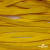 Шнур плетеный (плоский) d-12 мм, (уп.90+/-1м), 100% полиэстер, цв.269 - жёлтый - купить в Керчи. Цена: 8.62 руб.
