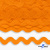Тесьма вьюнчик 0381-0080, 8 мм/упак.33+/-1м, цвет 9511-оранжевый - купить в Керчи. Цена: 107.26 руб.