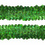 Тесьма с пайетками D4, шир. 30 мм/уп. 25+/-1 м, цвет зелёный - купить в Керчи. Цена: 1 087.39 руб.