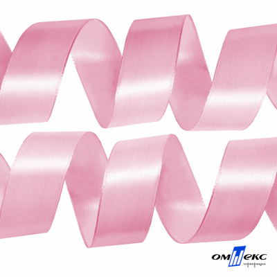 050-нежно-розовый Лента атласная упаковочная (В) 85+/-5гр/м2, шир.50 мм (1/2), 25+/-1 м - купить в Керчи. Цена: 120.46 руб.