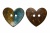 Деревянные украшения для рукоделия пуговицы "Кокос" #1 - купить в Керчи. Цена: 55.18 руб.
