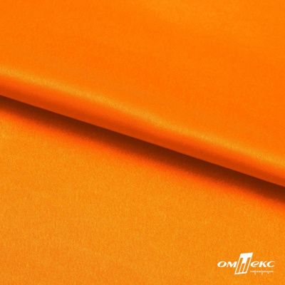 Поли креп-сатин 15-1263, 125 (+/-5) гр/м2, шир.150см, цвет оранжевый - купить в Керчи. Цена 155.57 руб.