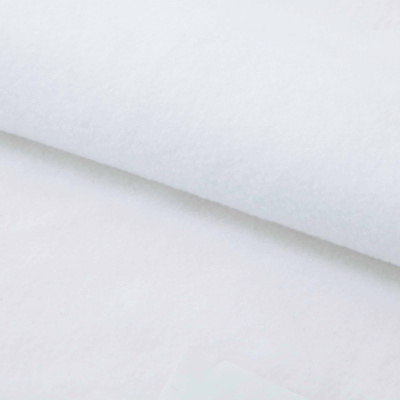 Флис DTY 240 г/м2, White/белый, 150 см (2,77м/кг) - купить в Керчи. Цена 640.46 руб.