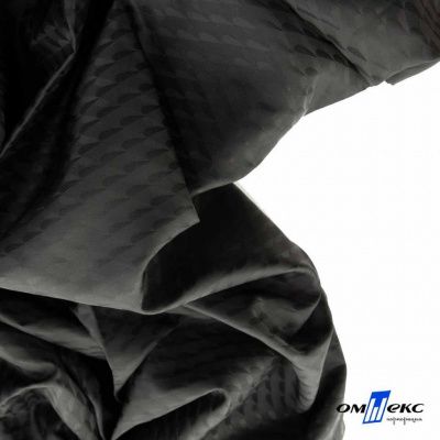 Ткань подкладочная Жаккард PV2416932, 93г/м2, 145 см,черный - купить в Керчи. Цена 241.46 руб.