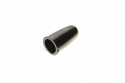 8100-Наконечник пластиковый под металл 15 мм-тем.никель - купить в Керчи. Цена: 2.45 руб.