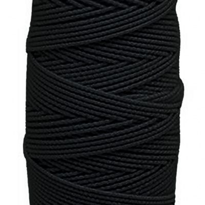 Нитка - резинка Спандекс 25 м (уп-10шт)-чёрные - купить в Керчи. Цена: 36.02 руб.