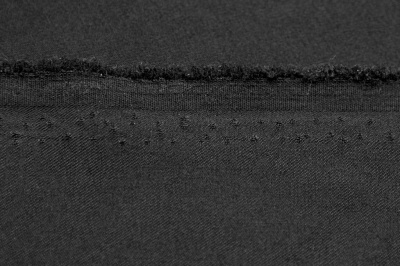 Костюмная ткань с вискозой "Флоренция", 195 гр/м2, шир.150см, цвет чёрный - купить в Керчи. Цена 502.24 руб.